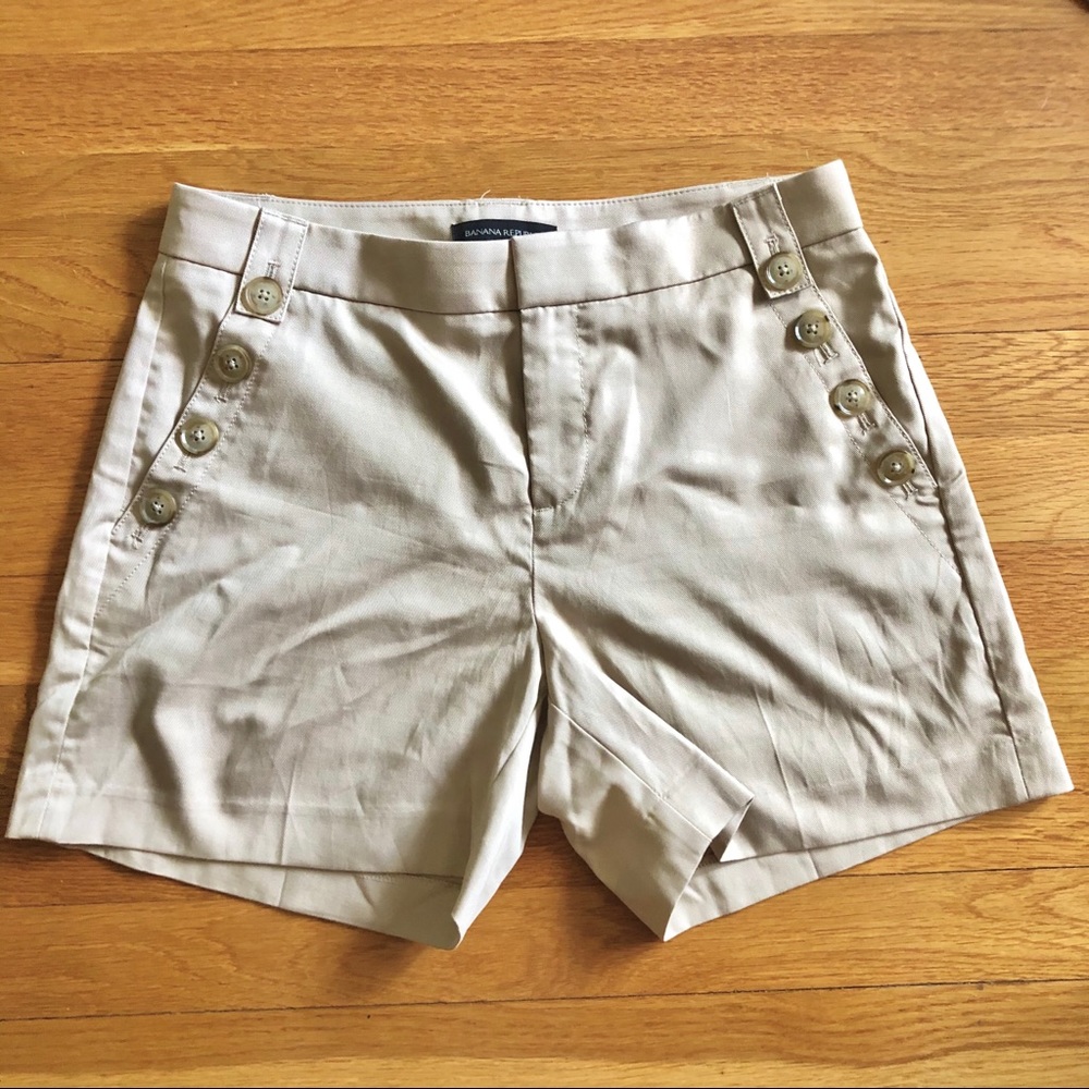 Banana Republic Shorts with Sailor Buttons